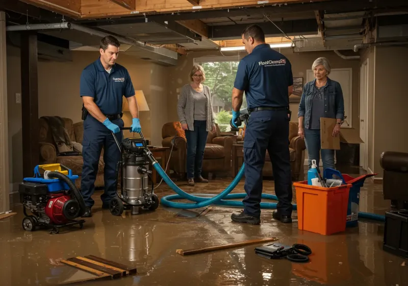 Basement Water Extraction and Removal Techniques process in Breaux Bridge, LA